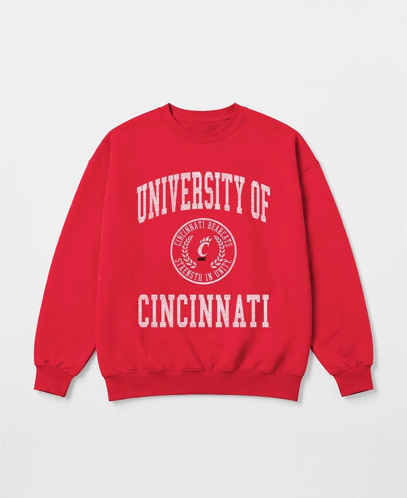 Gameday Couture Women's Red Cincinnati Bearcats Prime Play Sweatshirt