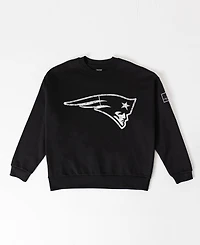 Gameday Couture Women's New England Patriots Oversized Dropped-Shoulder Sweatshirt