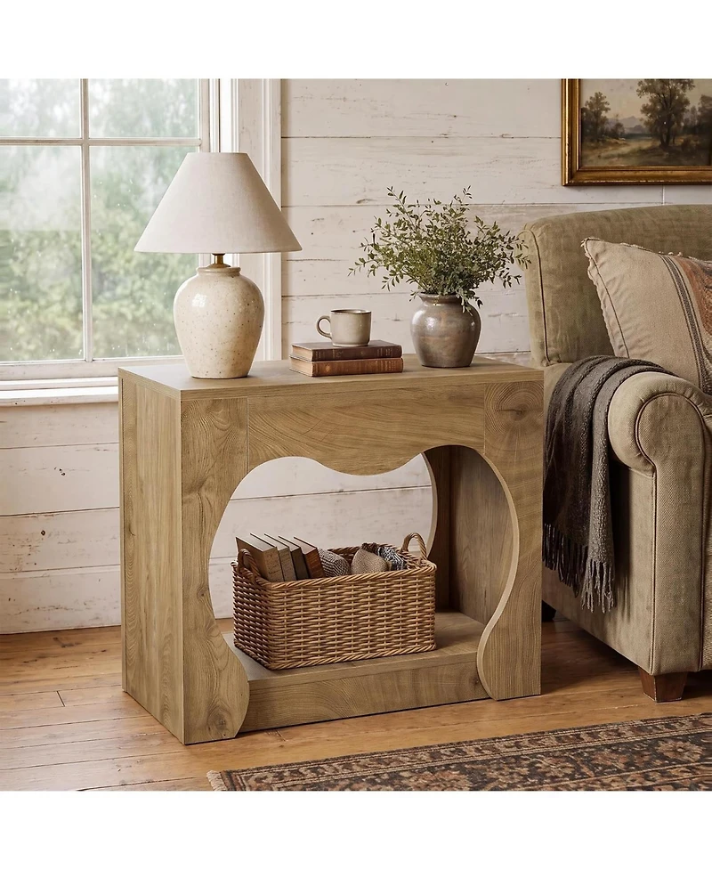 Tribesigns End Table, Modern Side Table