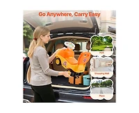 Yobtop Ride On Toddler Push Car- Kids Ride On Toy with Horn and Music,48.5 lbs Load Capacity,Under-seat Storage for Boys Girls
