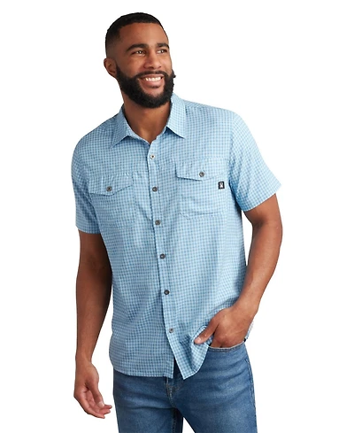 Spyder Men's Short Sleeve Mini Check