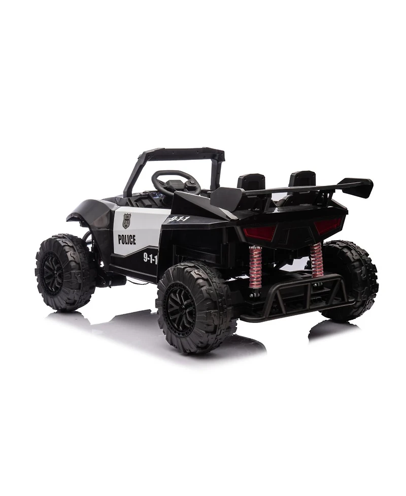 Yobtop 24V 2-Seater 4x4 Off-Road Ride-On Utv with Parent Remote Control, Ages 3+