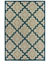 Oriental Weavers Latitude 804i3 Gray Area Rug