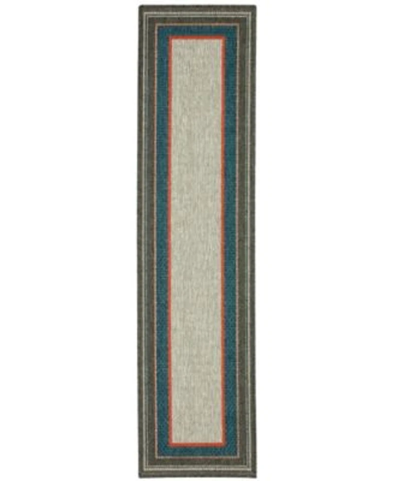 Oriental Weavers Latitude 8021l Gray Area Rug