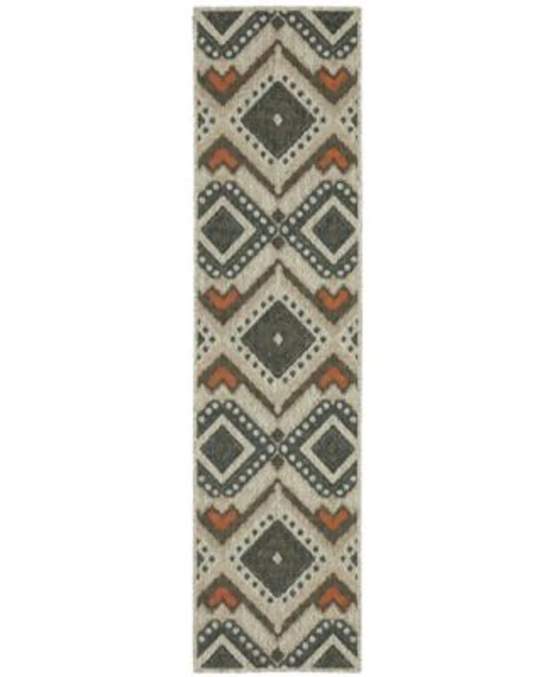 Oriental Weavers Latitude 002x3 Gray Rug