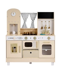 Yobtop Interactive Lights and Sounds Play Kitchen Set, Ages 3+