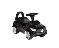 Yobtop Kids Ride On Push Car - Foot-to-Floor Walking Sliding Toy Car for Toddler with Working Horn, Music, Headlights and Storage