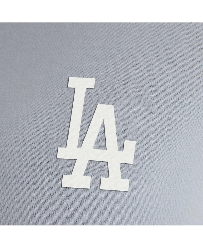 Fanatics Women's Los Angeles Dodgers Oversized Clutch Tri-Blend Half-Zip Pullover Sweatshirt
