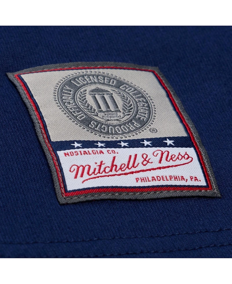 Mitchell & Ness Men's Navy Penn State Nittany Lions Double Clutch Premium T-Shirt