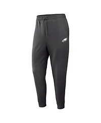 Fanatics Men's Charcoal Philadelphia Eagles Clutch Fleece Tri-Blend Joggers