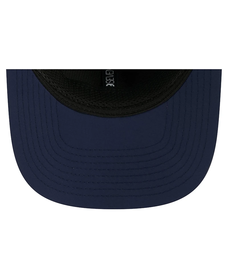 New Era Men's Navy New York Giants 2026 Sideline Throwback 9SEVENTY Adjustable Hat