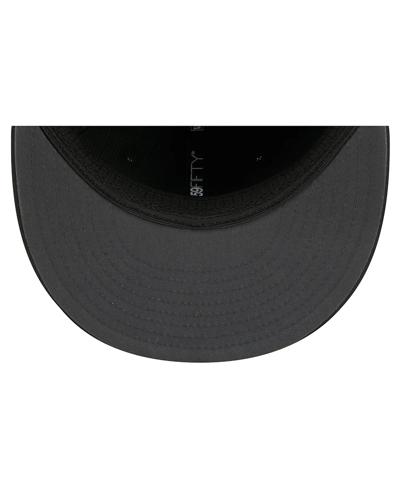 New Era Men's Black Buffalo Bills 2026 Sideline 59FIFTY Fitted Hat
