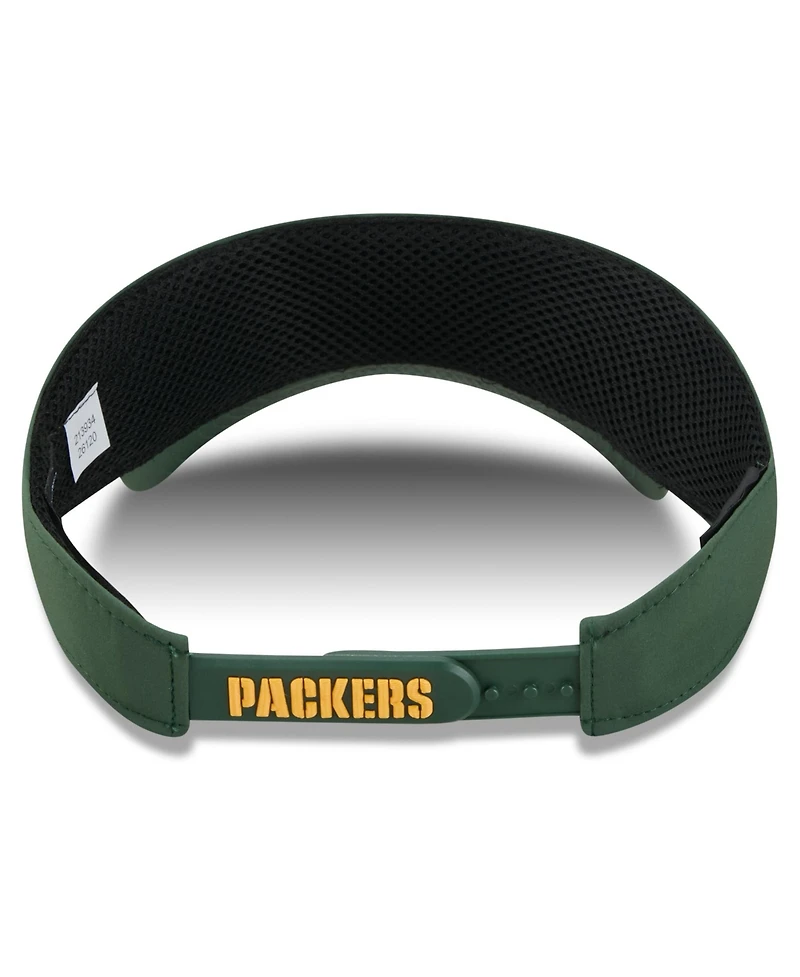 New Era Men's Green Bay Packers 2026 Sideline Adjustable Visor Hat