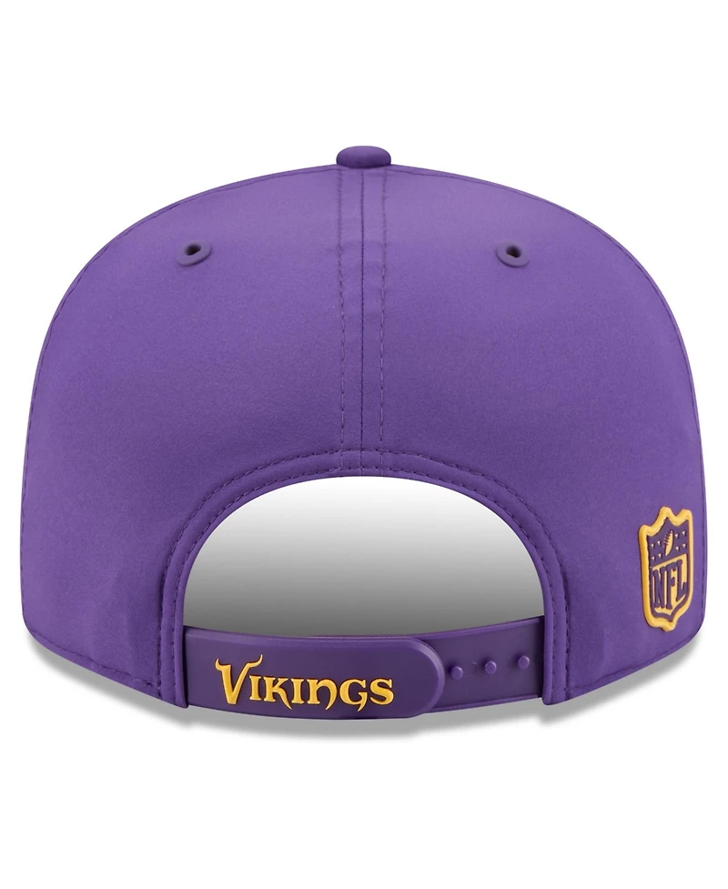 New Era Men's Minnesota Vikings 2026 Sideline 9FIFTY Snapback Hat