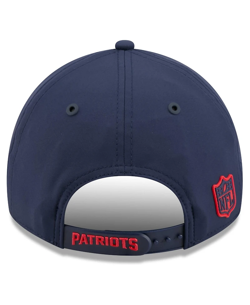New Era Men's Navy New England Patriots 2026 Sideline Casual Classic Adjustable Hat