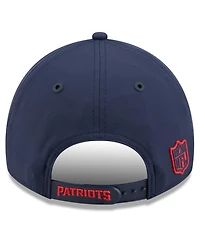 New Era Men's Navy New England Patriots 2026 Sideline Casual Classic Adjustable Hat