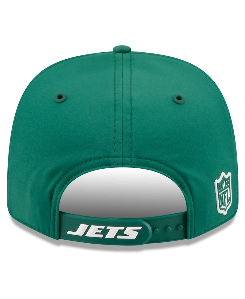 New Era Men's Green New York Jets 2026 Sideline 9SEVENTY Adjustable Hat