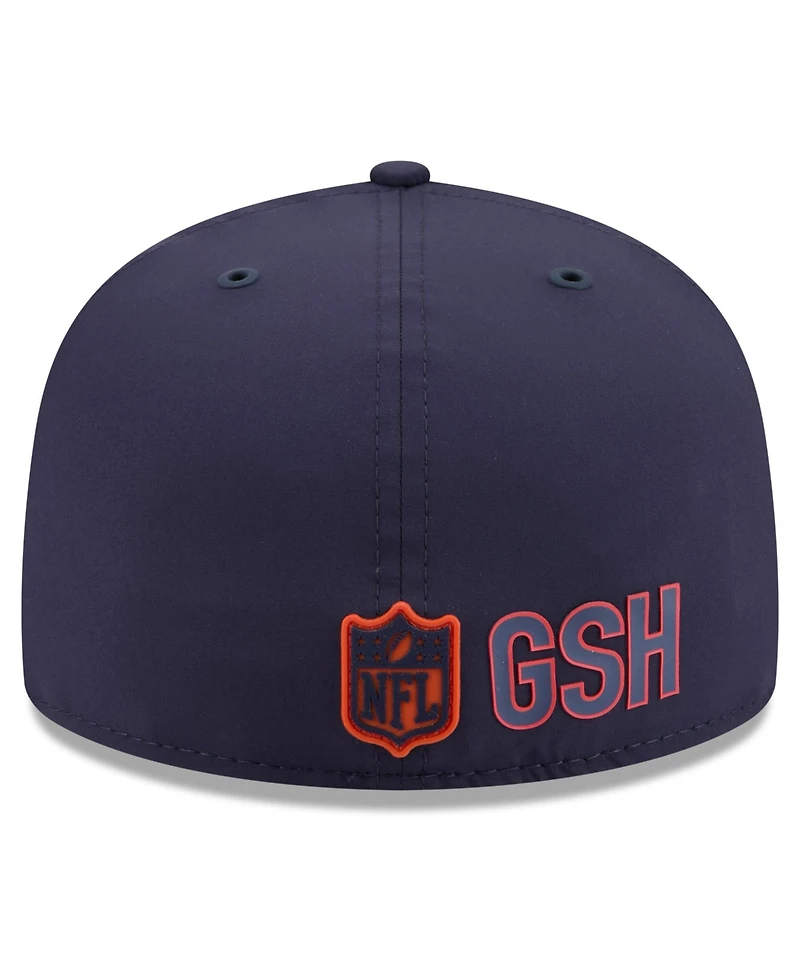 New Era Men's Navy Chicago Bears 2026 Sideline 59FIFTY Fitted Hat