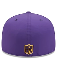 New Era Men's Purple Minnesota Vikings 2026 Sideline 59FIFTY Fitted Hat
