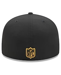 New Era Men's Black Pittsburgh Steelers 2026 Sideline 59FIFTY Fitted Hat