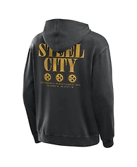 Fanatics Men's Black Pittsburgh St-Shirtlers Relaxed Intense Rivalry French Terry Hoodie