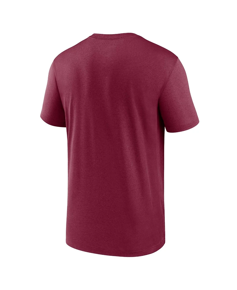 Nike Men's Garnet Florida State Seminoles Primetime Legend Football Icon Dri-fit T-Shirt