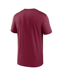 Nike Men's Garnet Florida State Seminoles Primetime Legend Football Icon Dri-fit T-Shirt