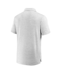 Fanatics Men's Heather Gray Detroit Lions Clutch Polo Shirt