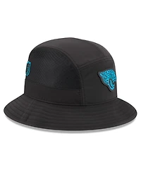 New Era Men's Black Jacksonville Jaguars 2026 Sideline Bucket Hat