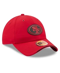 New Era Men's Scarlet San Francisco 49ers 2026 Sideline Casual Classic Adjustable Hat