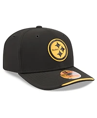 New Era Men's Black Pittsburgh Steelers 2026 Sideline 9SEVENTY Adjustable Hat