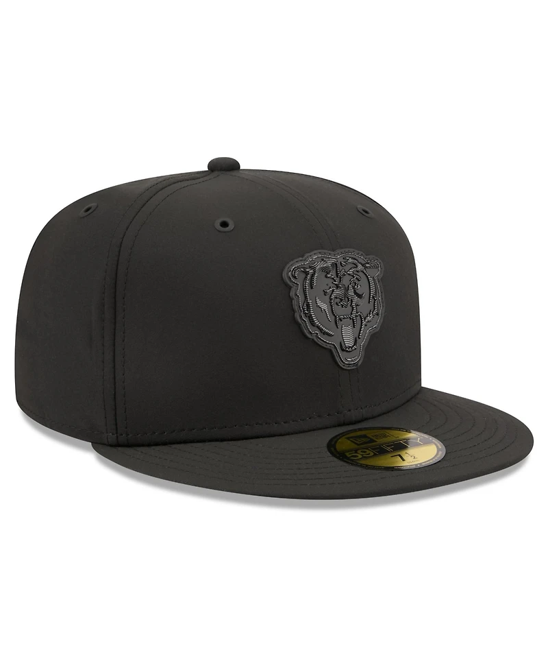 New Era Men's Black Chicago Bears 2026 Sideline 59FIFTY Fitted Hat