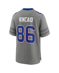 Nike Men's Dalton Kincaid Gray Buffalo Bills Nickel City Game Jersey