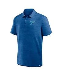 Fanatics Men's Blue St. Louis Blues Clutch Polo Shirt
