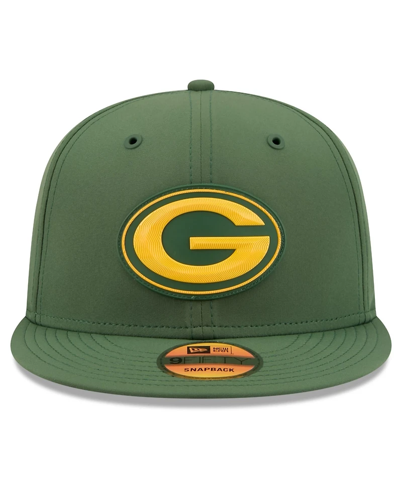 New Era Men's Green Bay Packers 2026 Sideline 9FIFTY Snapback Hat