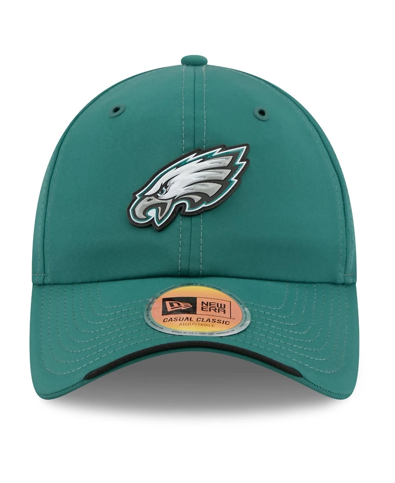 New Era Men's Midnight Green Philadelphia Eagles 2026 Sideline Casual Classic Adjustable Hat