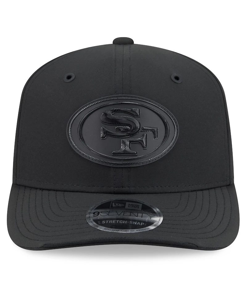 New Era Men's Black San Francisco 49ers 2026 Sideline 9SEVENTY Adjustable Hat
