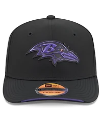 New Era Men's Black Baltimore Ravens 2026 Sideline 9SEVENTY Adjustable Hat