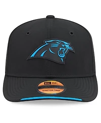 New Era Men's Black Carolina Panthers 2026 Sideline 9SEVENTY Adjustable Hat