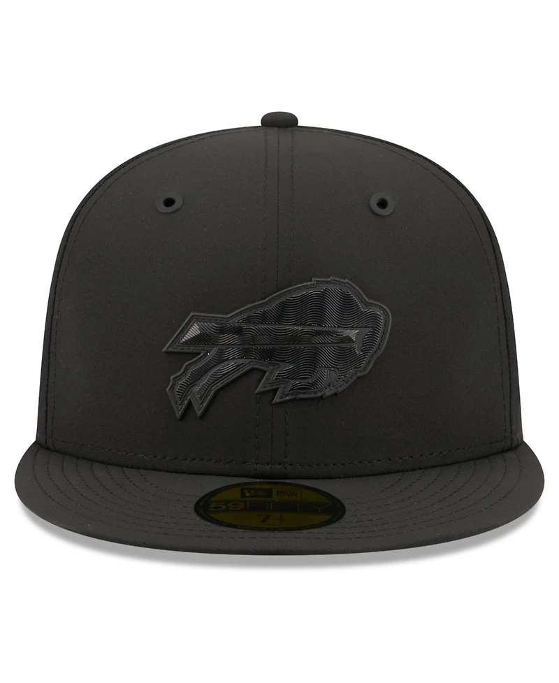 New Era Men's Black Buffalo Bills 2026 Sideline 59FIFTY Fitted Hat