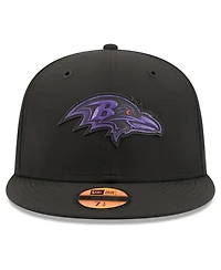 New Era Men's Black Baltimore Ravens 2026 Sideline 59FIFTY Fitted Hat