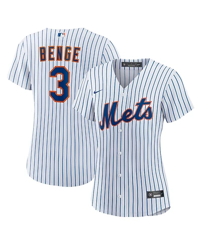 Nike Women's Carson Benge White New York Mets Home Replica Jersey