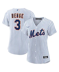 Nike Women's Carson Benge White New York Mets Home Replica Jersey
