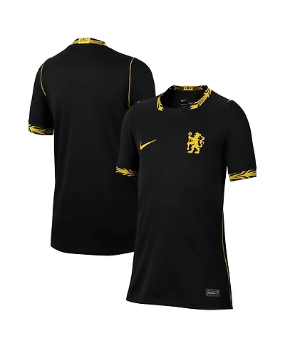 Nike Big Boys and Girls Black Chelsea 2026/27 Away Stadium Replica Jersey
