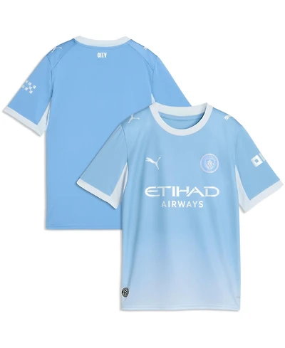 Puma Big Boys and Girls Light Blue Manchester City 2026/27 Home Replica Jersey