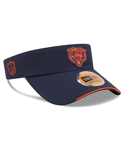 New Era Men's Navy Chicago Bears 2026 Sideline Adjustable Visor Hat