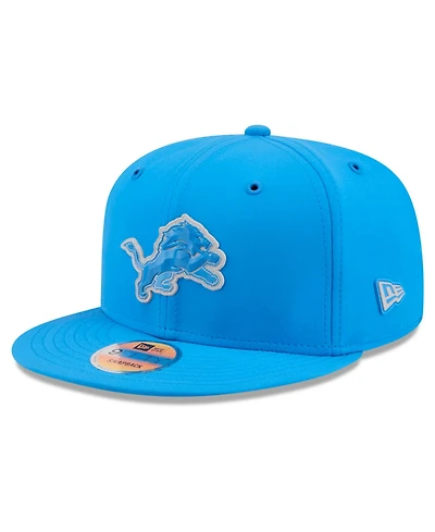 New Era Men's Blue Detroit Lions 2026 Sideline 9FIFTY Snapback Hat