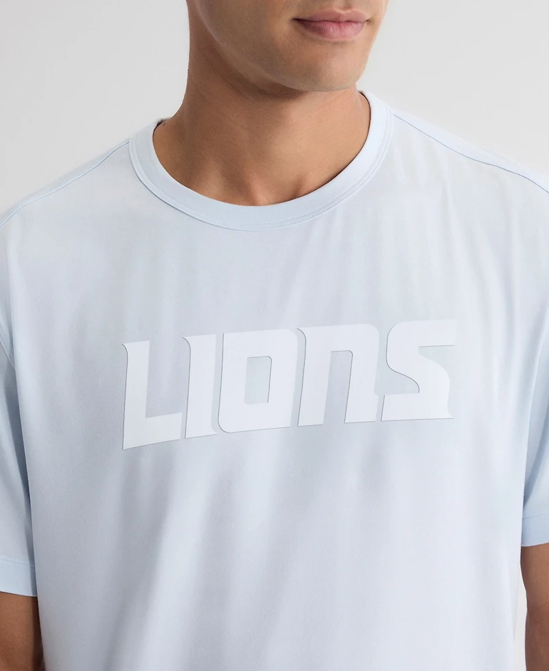 Fanatics Men's Light Blue Detroit Lions Clutch T-Shirt