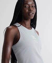 Fanatics Women's Gray New York Yankees Clutch Tank Top