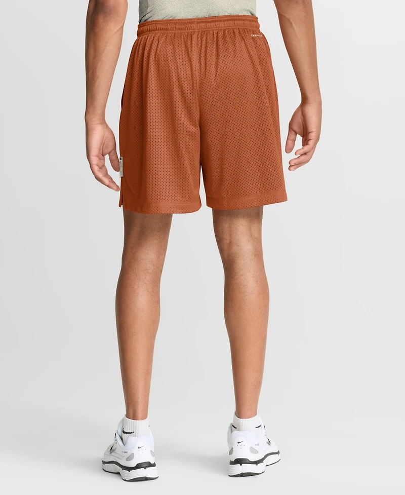 Nike Men's Texas Orange/Anthracite Longhorns 2026 Sideline Standard Issue Reversible Dri-fit Shorts